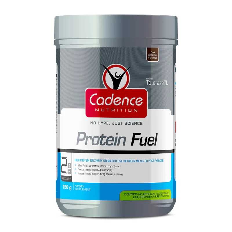 Cadence Nutrition Tub Protein Fuel Dark Chocolate 750G