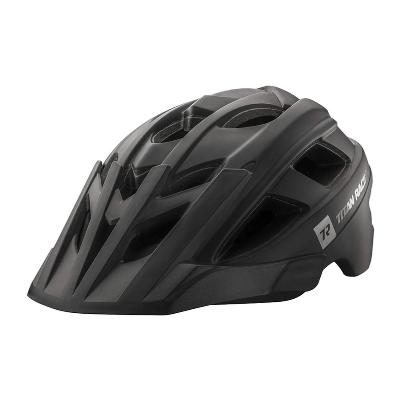Titan Helmet Junior Black 48-52cm
