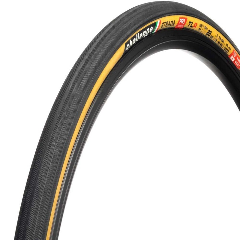 Challenge Strada-Black/Tan-700c x 27mm & 700c x 25mm
