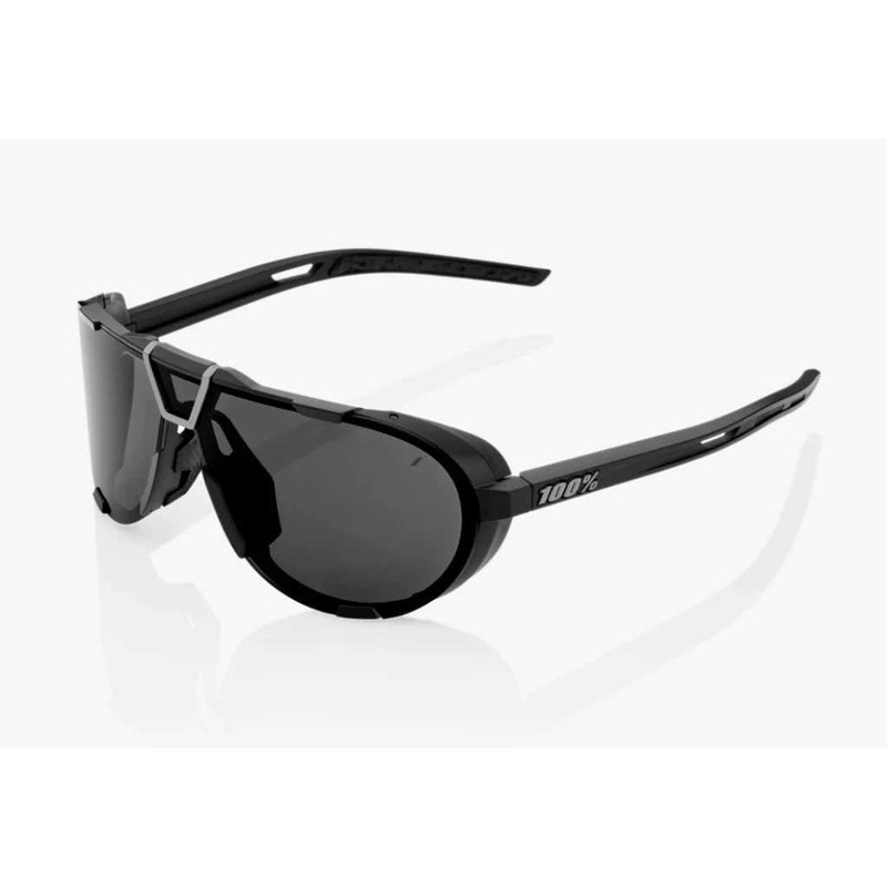 100% Sunglasses Westcraft Matte Black