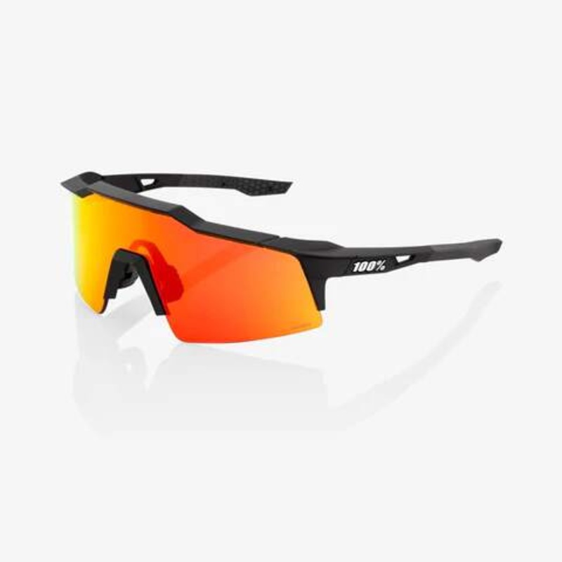 100% Sunglasses Speedcraft SL Soft tact Black Red