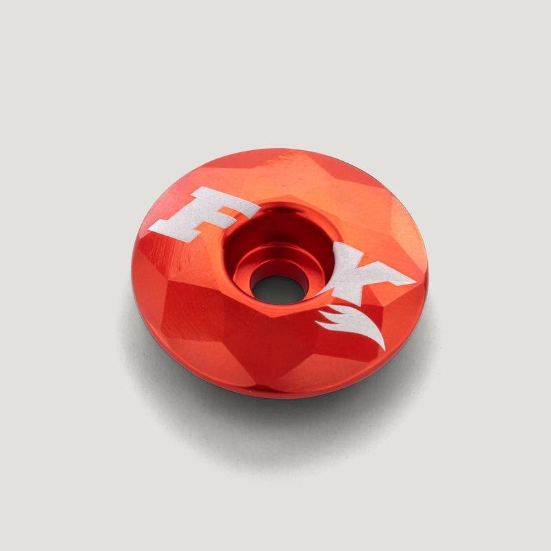 Fox Stem Cap Crystal Float Ti 1-1/8