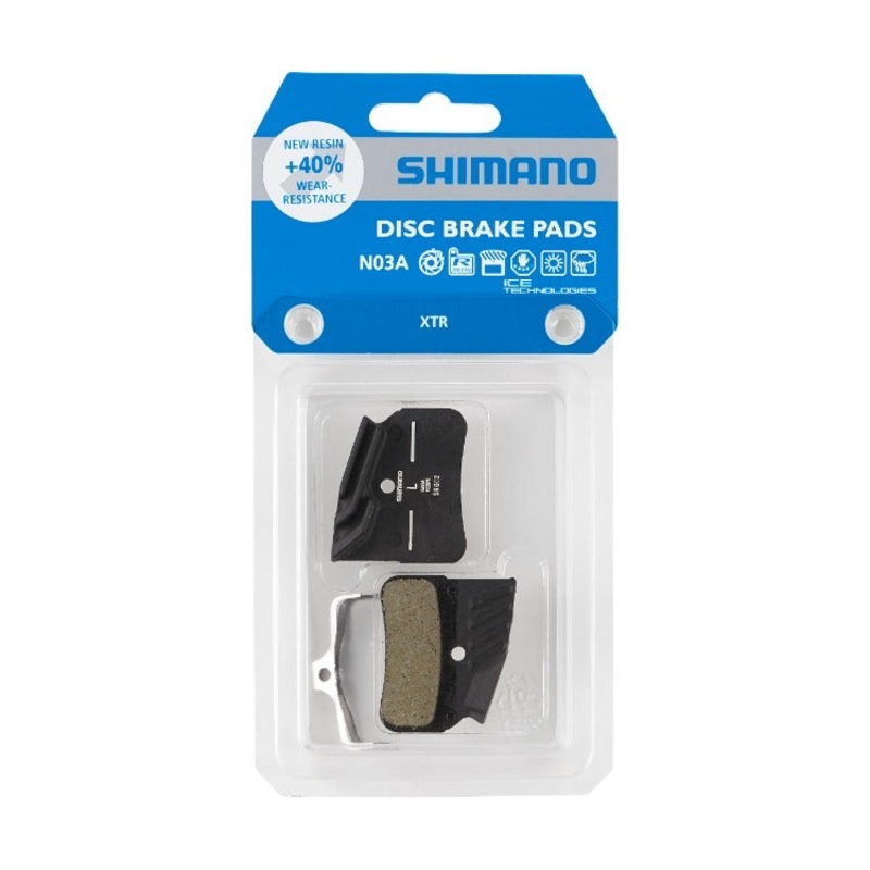 Shimano Brake Pads Resin 3A W/Fin & Spring