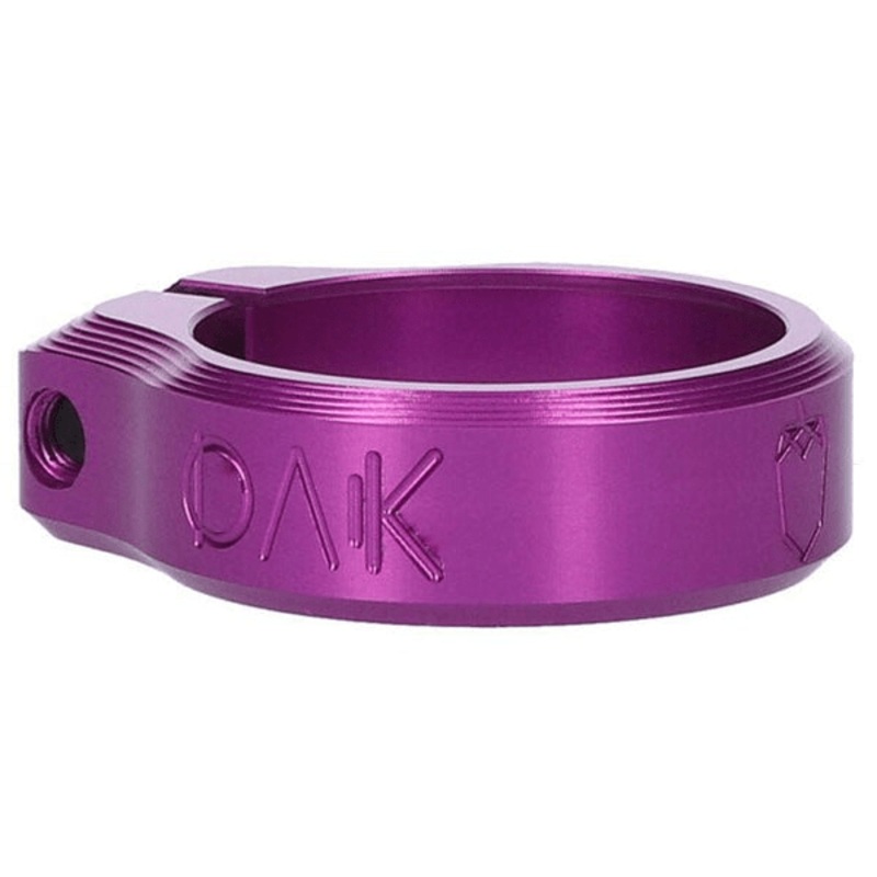 Oak Components Orbit Seatclamp, 34.9mm, Purple