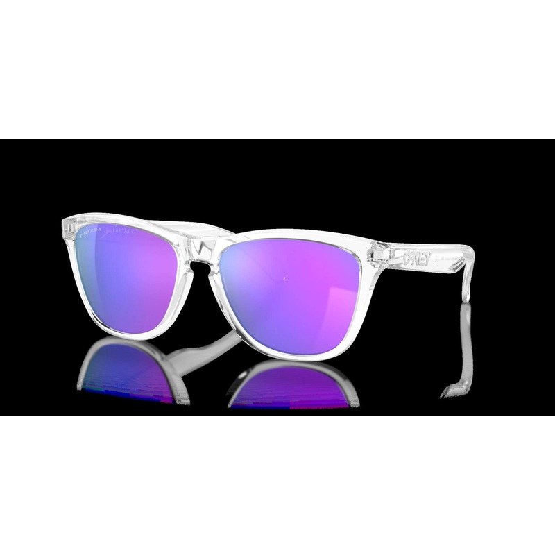 Oakley Sunglasses Frogskins XS Pol Clear Prizm Violet