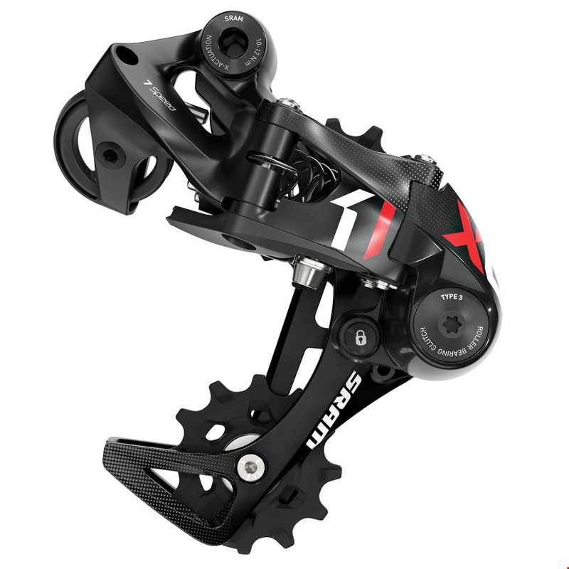 Rear Derailleur X01 Downhill 7 Speed Short Cage Black