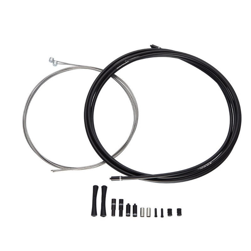 SlickWire MTB Brake CABle Kit Black 5mm (1x 1350mm, 1x 2350m