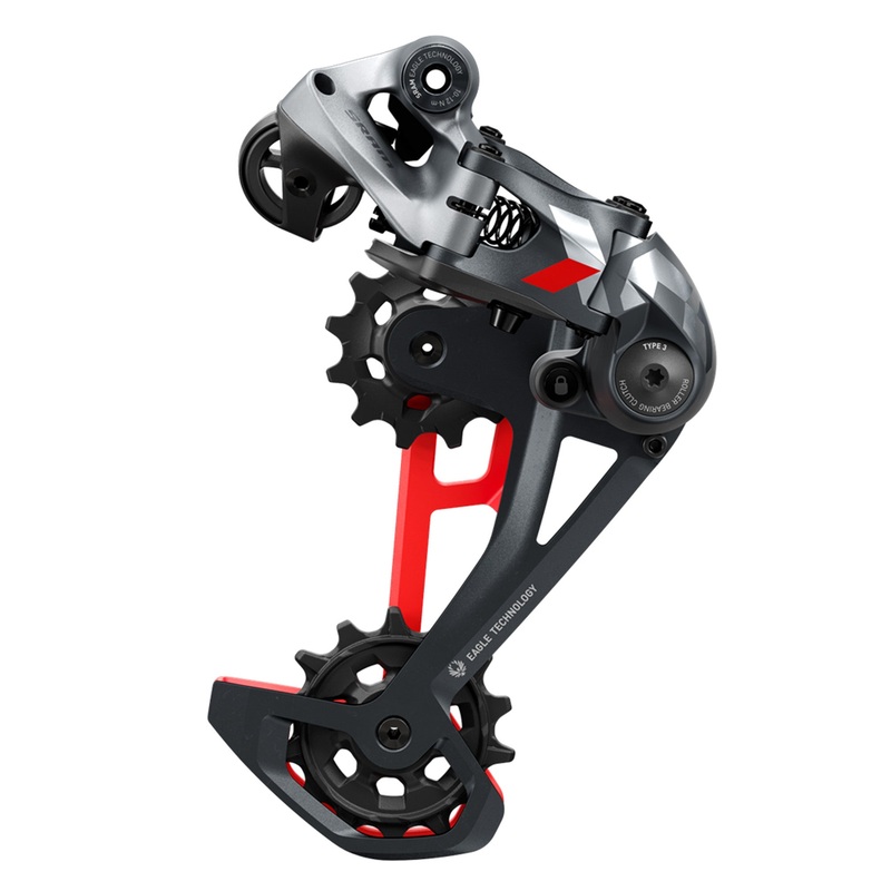 Rear Derailleur X01 Eagle 12 speed Red Max 52T