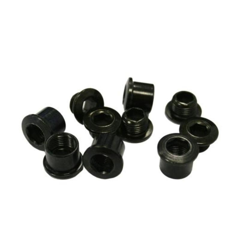 Chainring Bolt Kit 5-Arm Double Steel Black