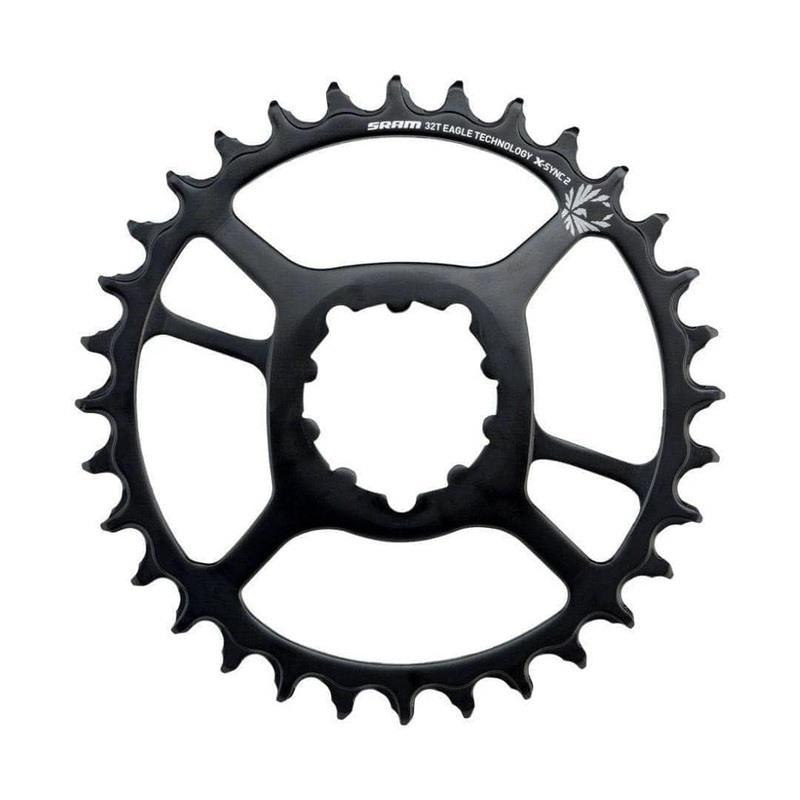 SRAM Eagle X-SYNC 2 Steel Chainring Black, offset