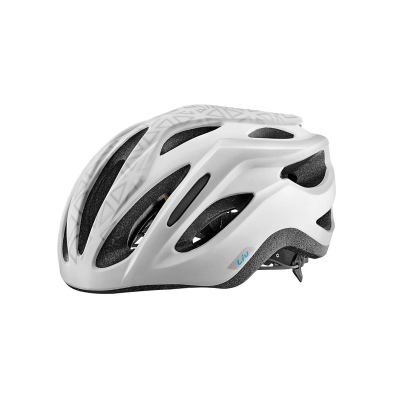 Liv Helmet Rev Comp Matte White ML