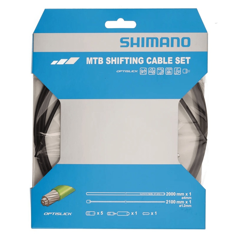 Shimano Optislick Mountain Rear Shift Cable Set Black