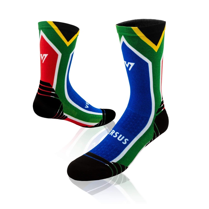 Versus Sock South Africa Flag Active 4-7
