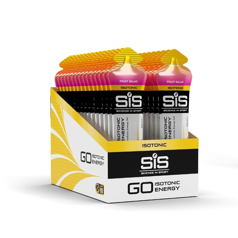 SIS GO PLUS ISOTONIC ENERGY GELS 30X60ML FR SALAD