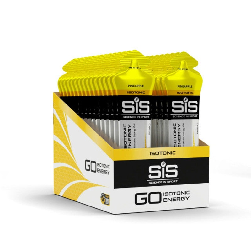 SIS GO PLUS ISOTONIC ENERGY GELS 30X60ML PINEAPPLE