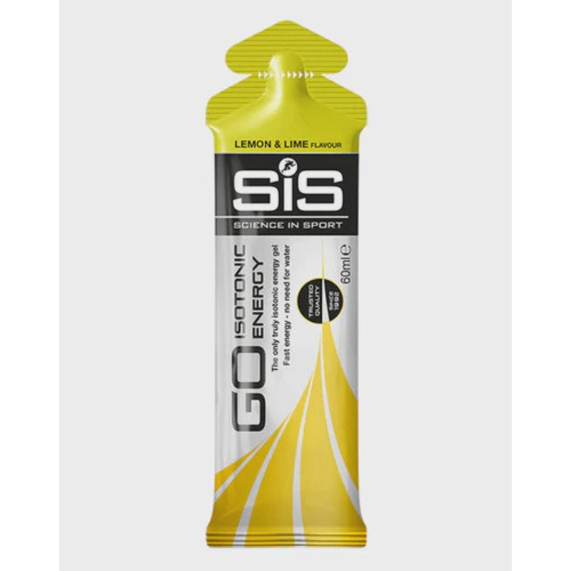 SIS GO PLUS ISOTONIC ENERGYGELS 60ML LEMON & LIME