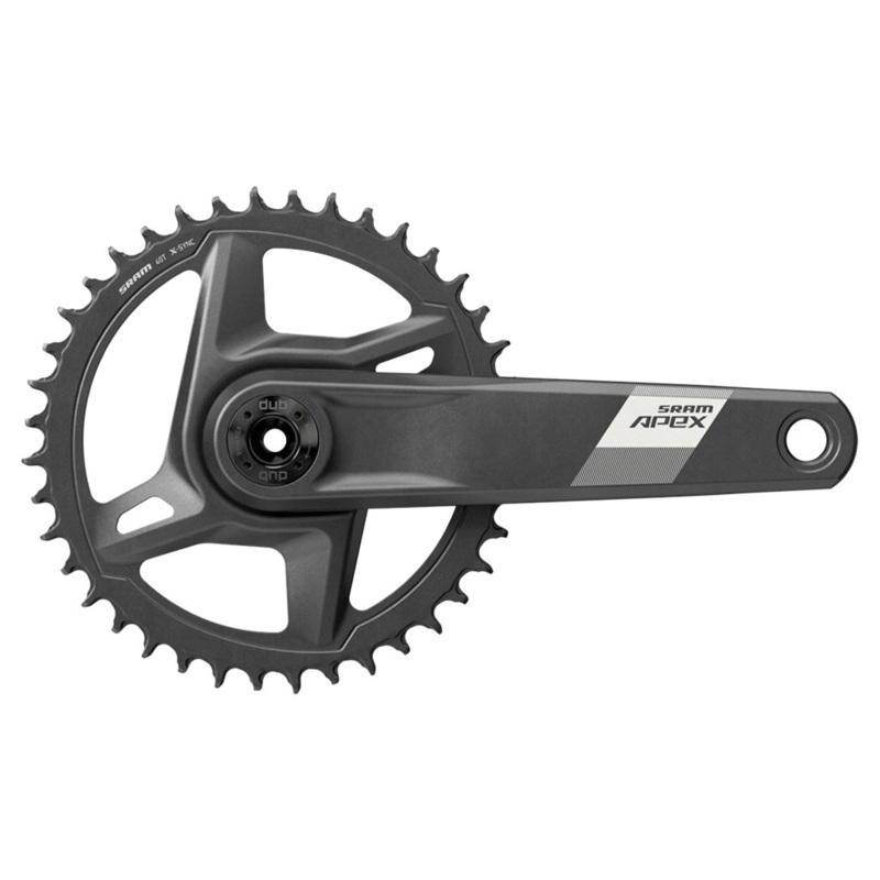 SRAM Apex D1 Crankset 12sp 40t, 165mm