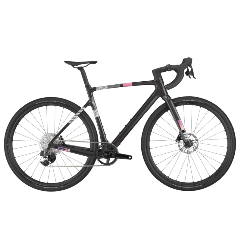 SCOTT Addict Gravel 30-Carbon Black-XS & S & M & L & XL