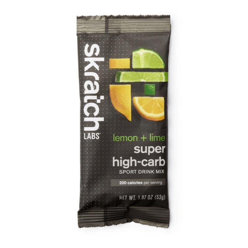 Skratch Labs Super High-Carb Sport Drink Mix Lemon & Lime Single 53g