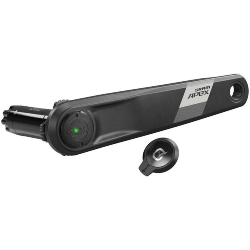 SRAM Apex D1 Power Meter Assembly, Power Meter Crankset, Speed: 12, Spindle: 28.99mm, DUB, 172.5mm, Black, Road Disc