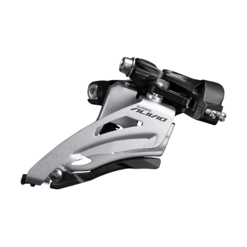 SHIMANO FD-M3120-M FRONT DERAILLEUR ALIVIO 2×9 MID CLAMP for 36T CS ANGLE:64-69 CL:48.8mm