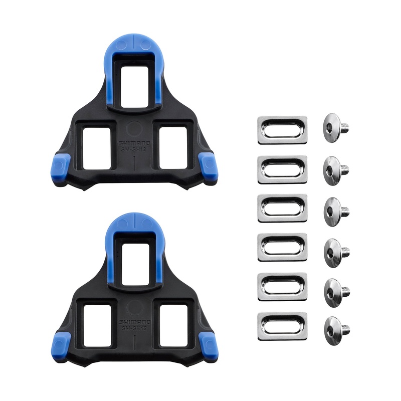 SM-SH12 SPD-SL Cleat Set Front Center Pivot – Blue
