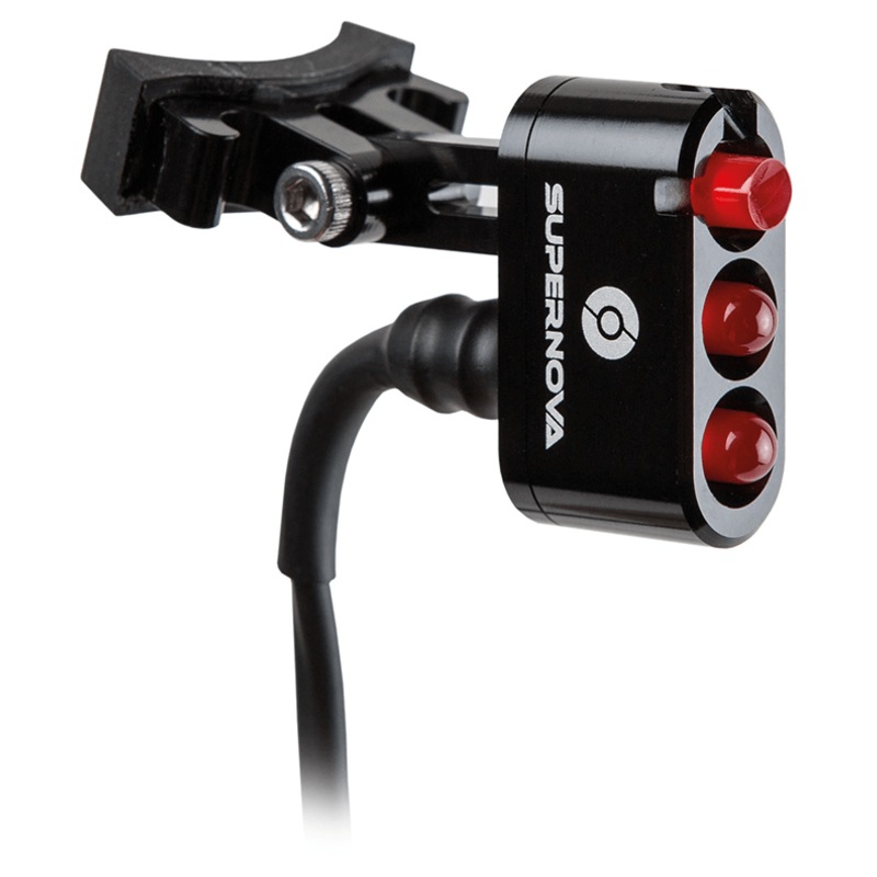 Supernova E3 2 Taillight: Seatpost Mount, AC Current, Black