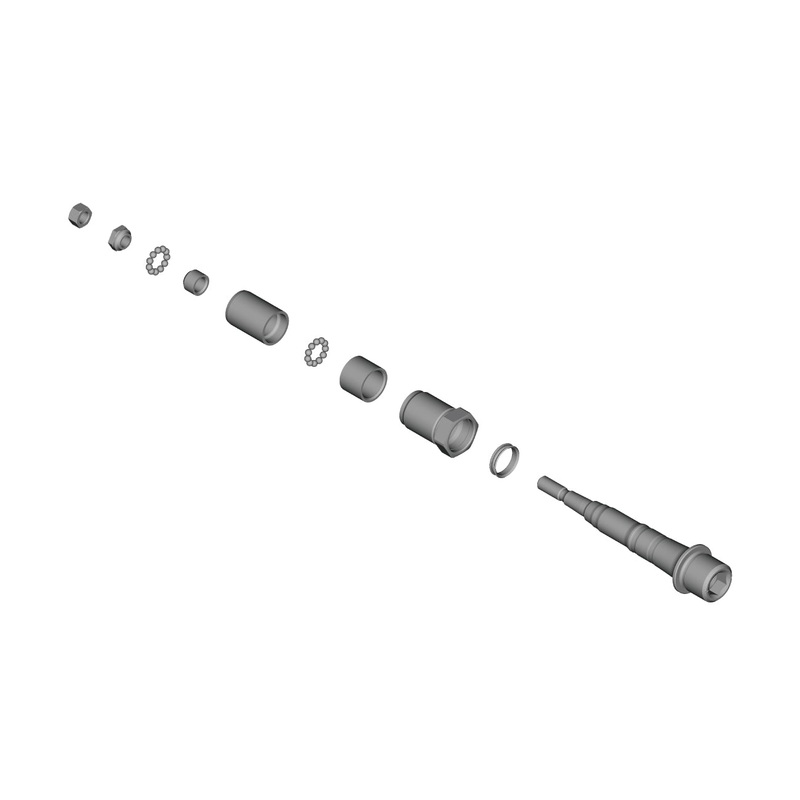 SHIMANO PD-M9100 PEDAL AXLE ASSEMBLY LEFT