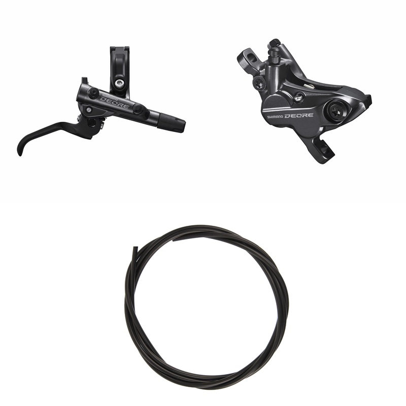 SHIMANO BR-M6120 FRONT DISC BRAKE JKIT DEORE BL-M6100 RIGHT LEVER