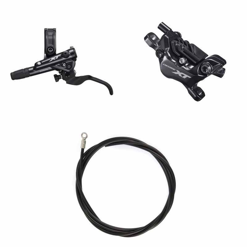 SHIMANO BR-M8120 REAR DISC BRAKE XT TRAIL BL-M8100 LEFT LEVER