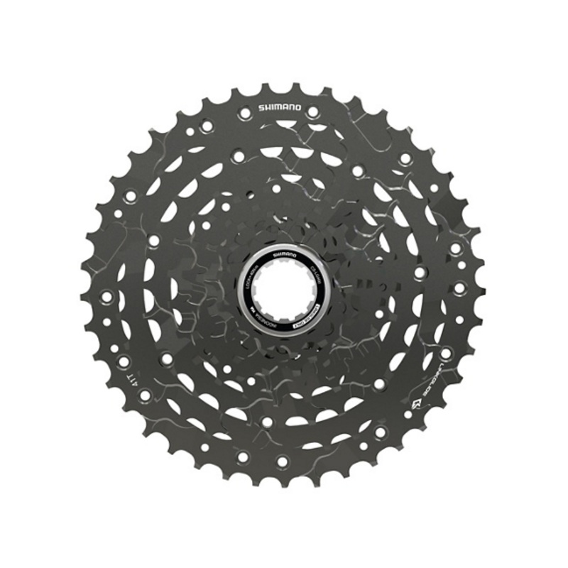 SHIMANO CS-LG400 CASSETTE 11-41 CUES 9 SPEED *LINKGLIDE ONLY*