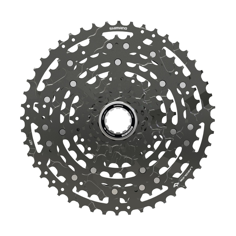 SHIMANO CS-LG400 CASSETTE 11-48 CUES 10 SPEED *LINKGLIDE ONLY*