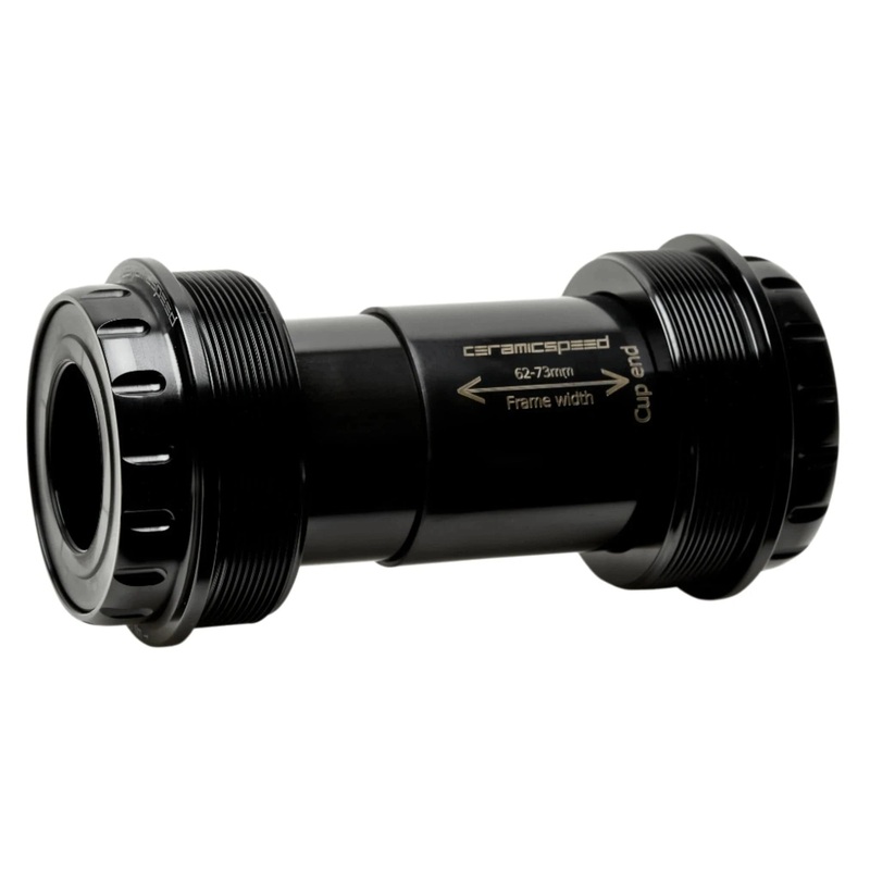 CeramicSpeed T47/68 Shimano-Standard Black & Coated Black