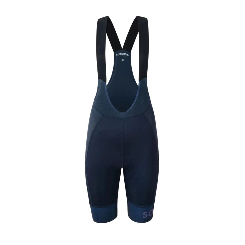 Samsara Adventure Bib Shorts-XS & S & M & L & XL & 2XL & 3XL & 4XL-Twilight Navy Navy Logo