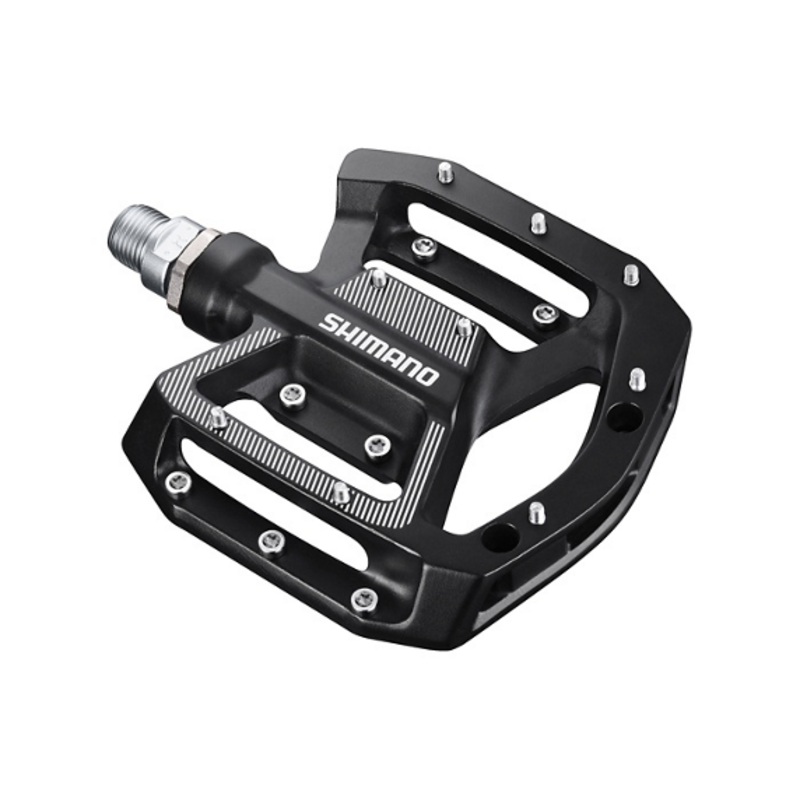 SHIMANO PD-GR500 FLAT PLATFORM PEDALS BLACK TRAIL / ALL MOUNTAIN