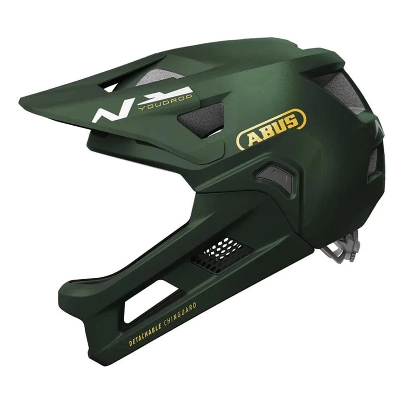 ABUS YouDrop FF Mountain Helmet Moss Green S