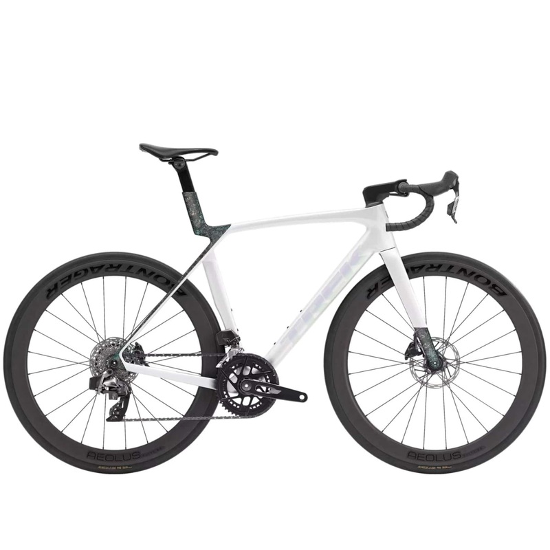 Trek Madone SL 6 AXS Gen 8-Gloss Crystal White/Matte Deep Smoke-XS & S & M & L & XL & ML