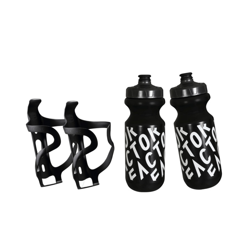 Factor Bottles & Black Inc Cage Set (x2)