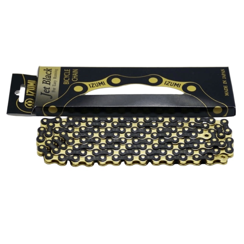 IZUMI Standard Chain Jet Black/Gold