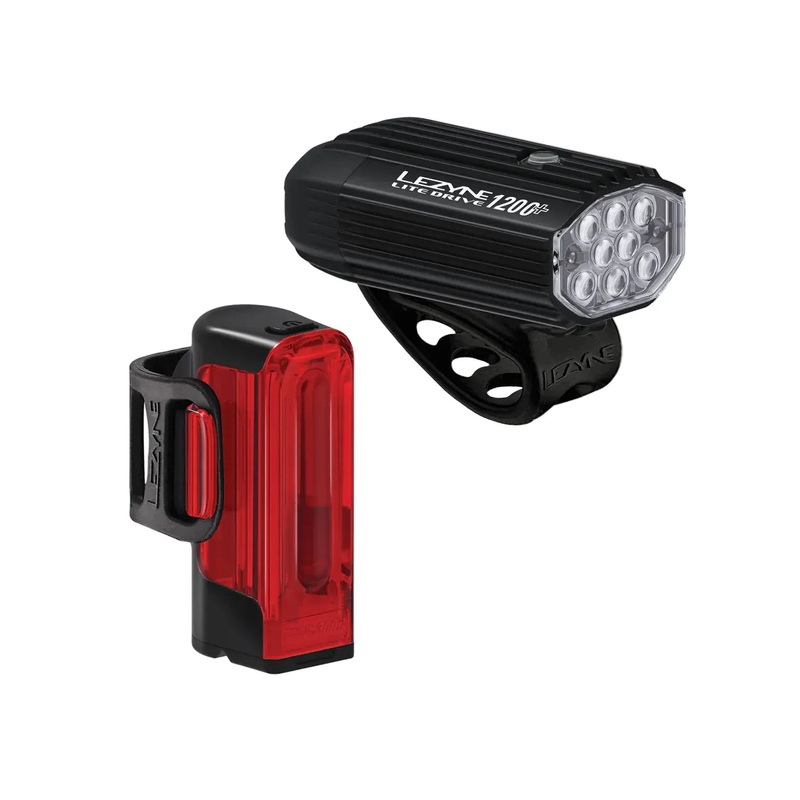 Lezyne Light Combo Lite Drive 1200+ and Strip Drive Pro 400+