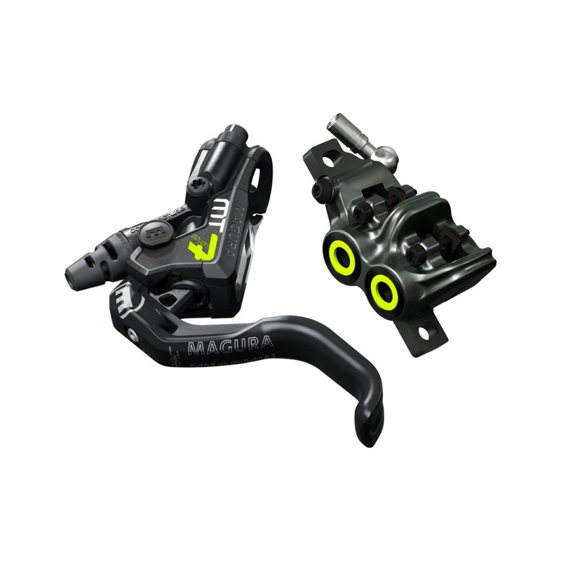 Magura MT7 Pro Disc Brake and Lever – Front or Rear, Black/Gray