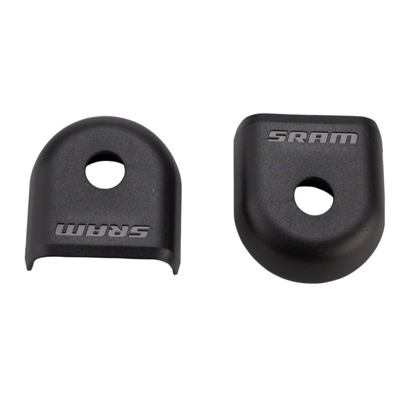 SRAM Crank Arm Boots (Guards) for Carbon Fiber Eagle Cranks, Black, Pair