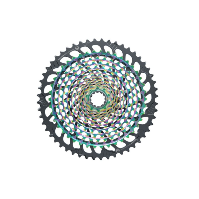 SRAM  XX1 Eagle 10-52t XG-1299 Cassette – Rainbow