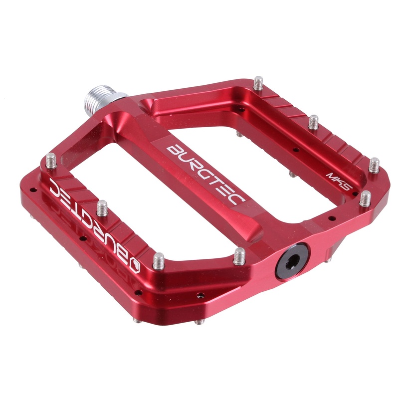 Burgtec Penthouse MK5 Pedals CrMo – Red