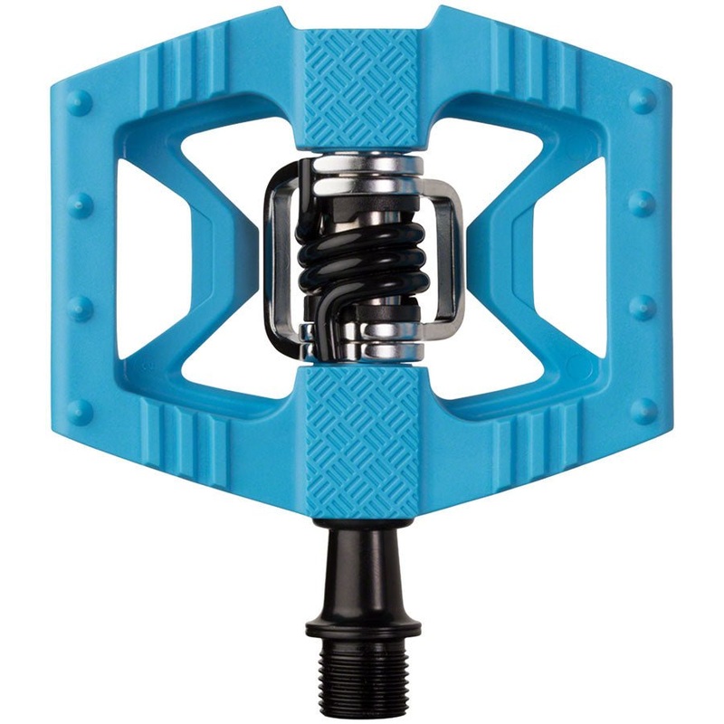 Crank Brothers Double Shot 1 Pedals – Dual Sided Clipless – Blue