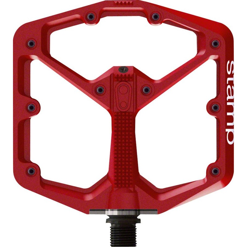 Crank Brothers Stamp 7 Pedals – Platform Aluminum 9/16 Red Large