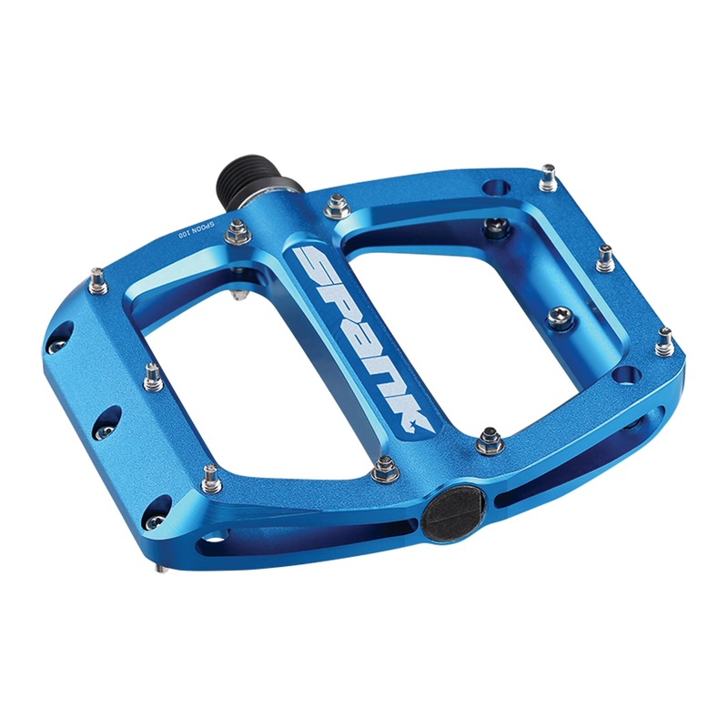 Spank Spoon 110 Platform Pedals – Blue