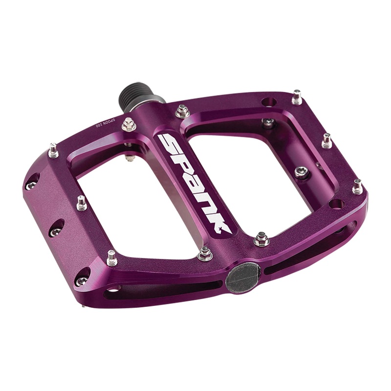 Spank Spoon 110 Platform Pedals – Purple