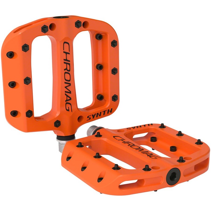 Chromag Synth Pedals – Platform Composite 9/16 Orange
