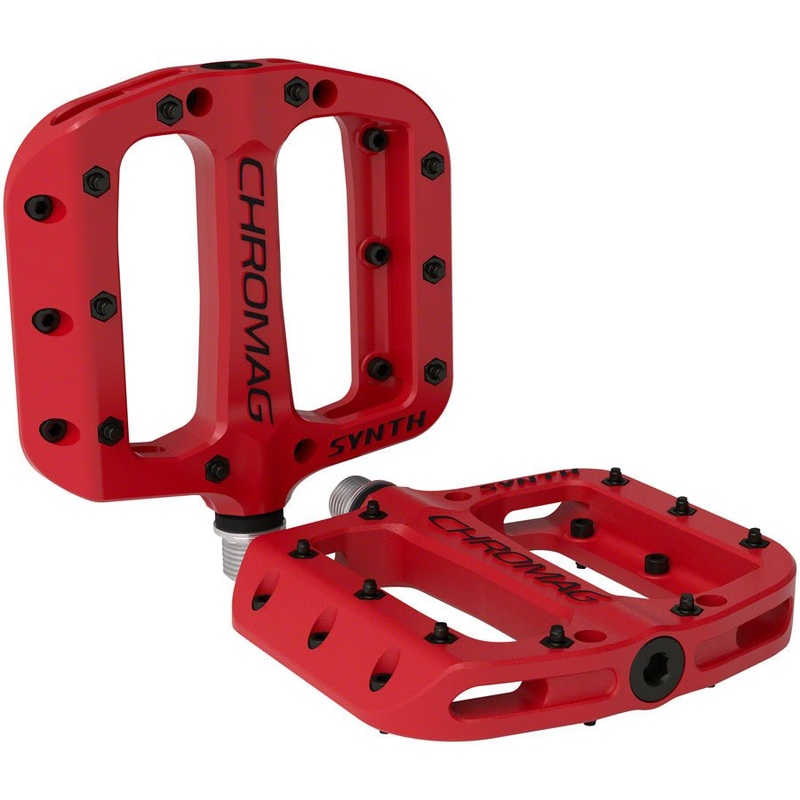 Chromag Synth Pedals – Platform Composite 9/16 Red